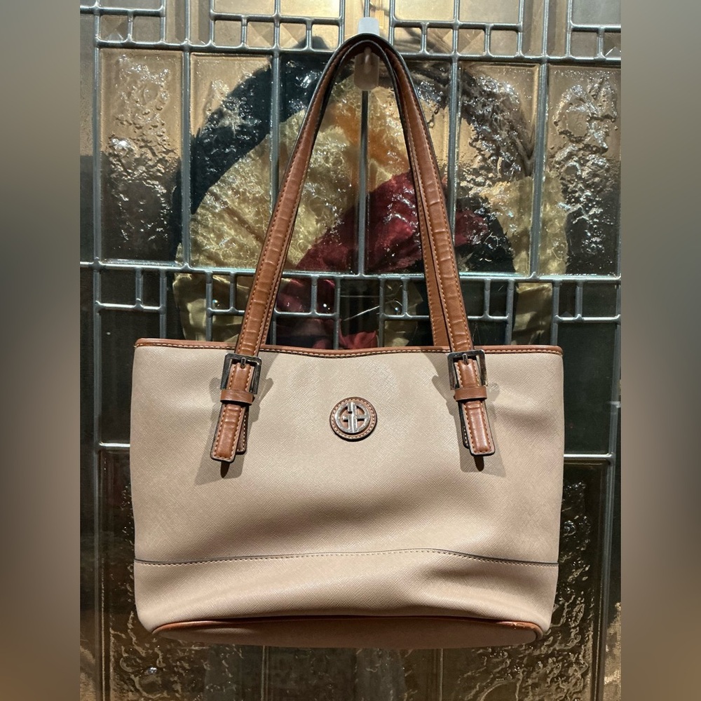 Elegant Tan Tote Bag